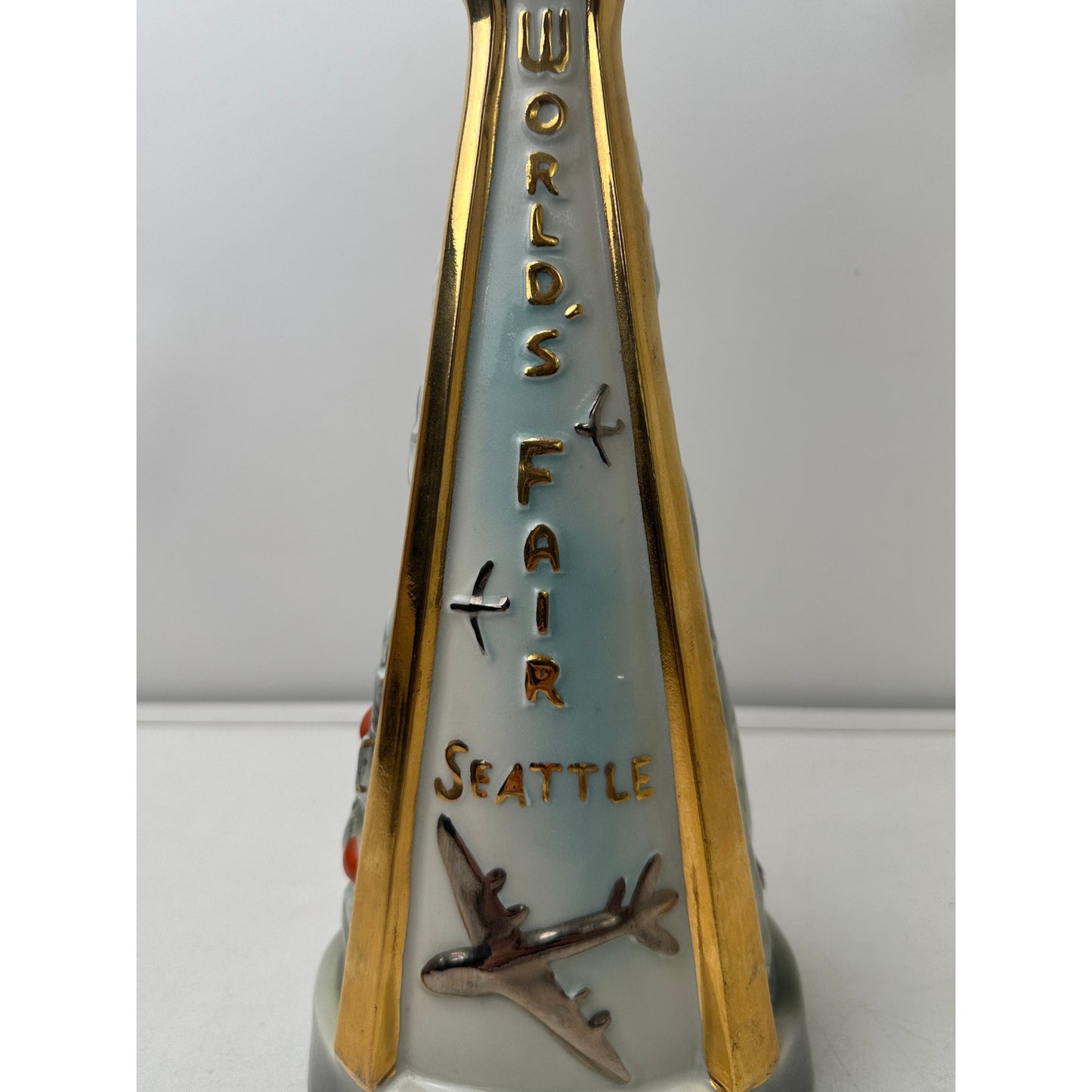 1962 Jim Beam Century 21 Seattle World's Fair Space Needle Decanter
