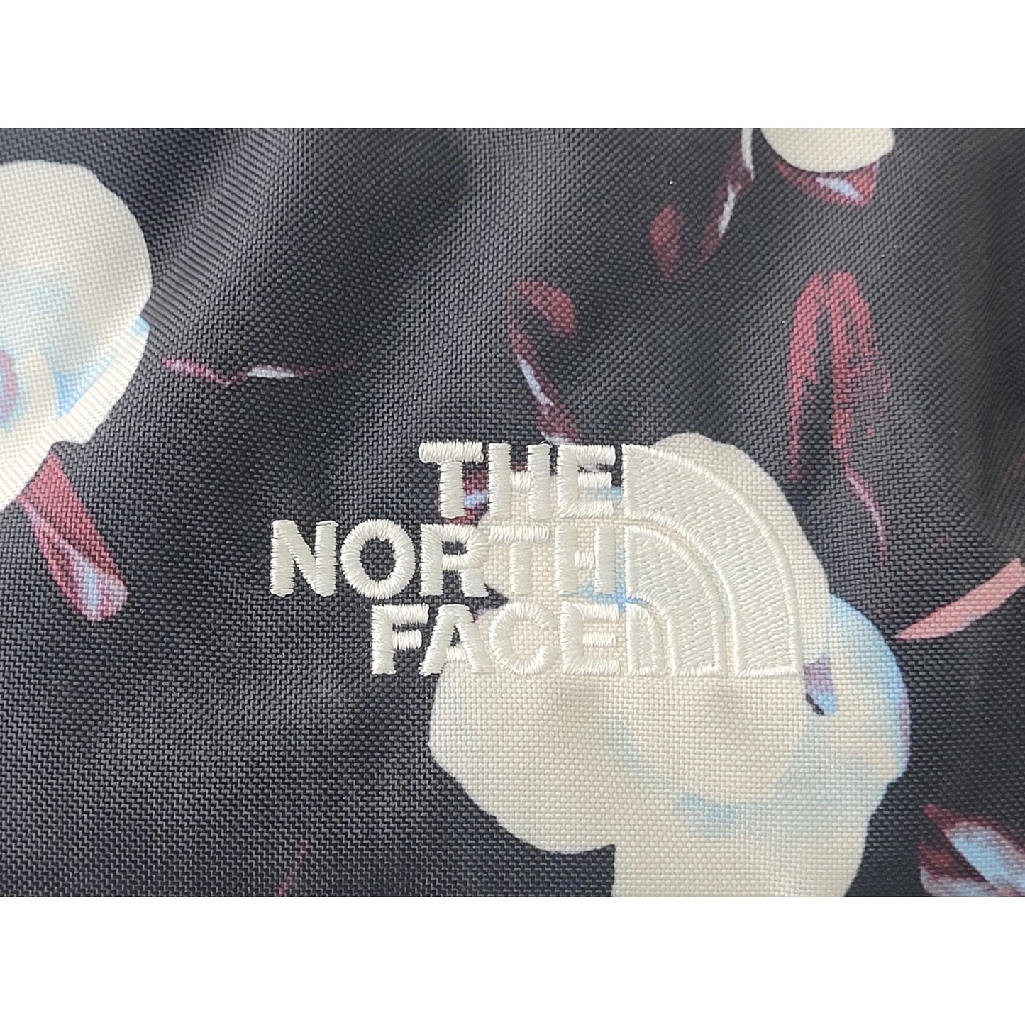 The North Face Borealis Backpack TNF Black Winter Flowers Print NWT