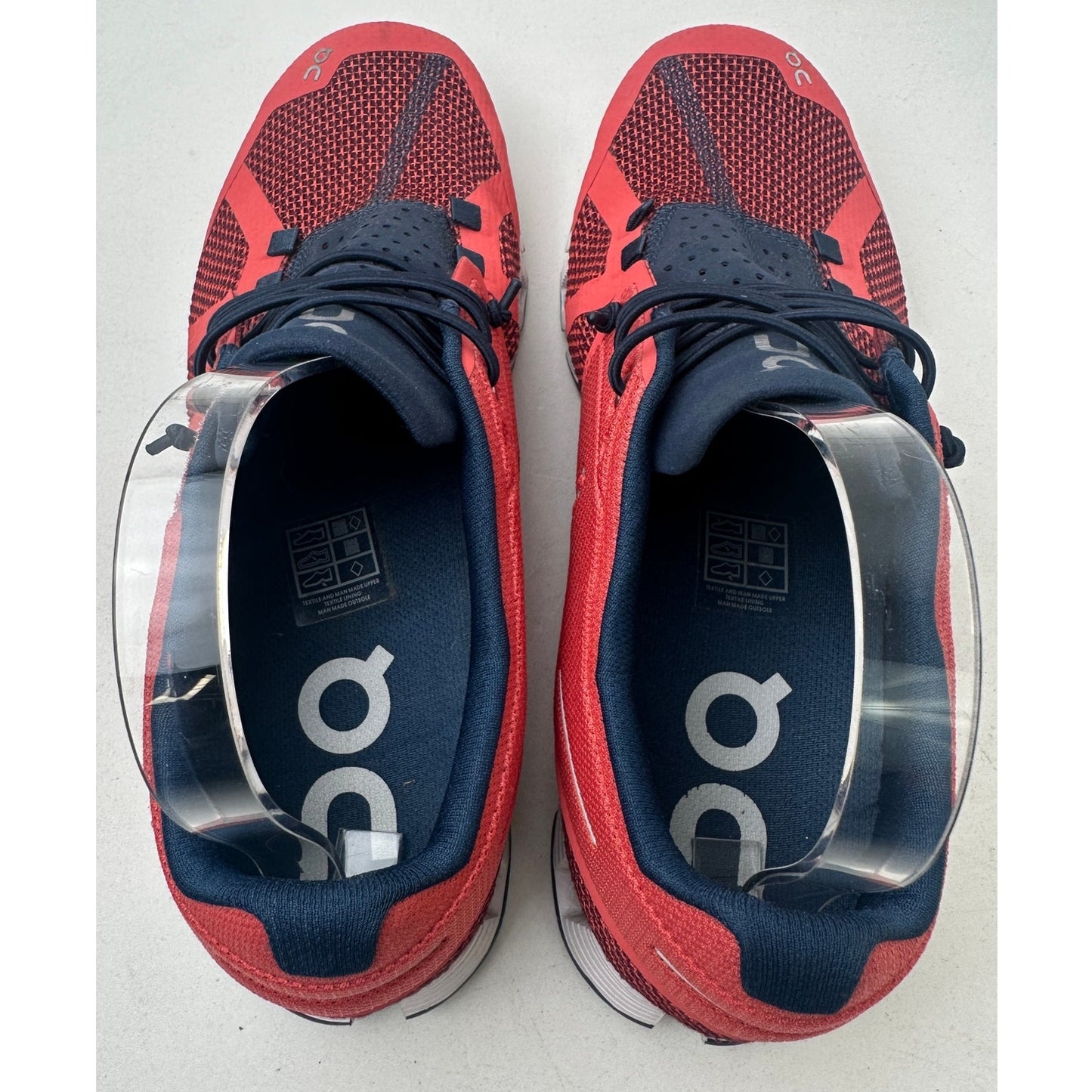 On Running Coral / Pacific Sneakers Women's Sz 9.5