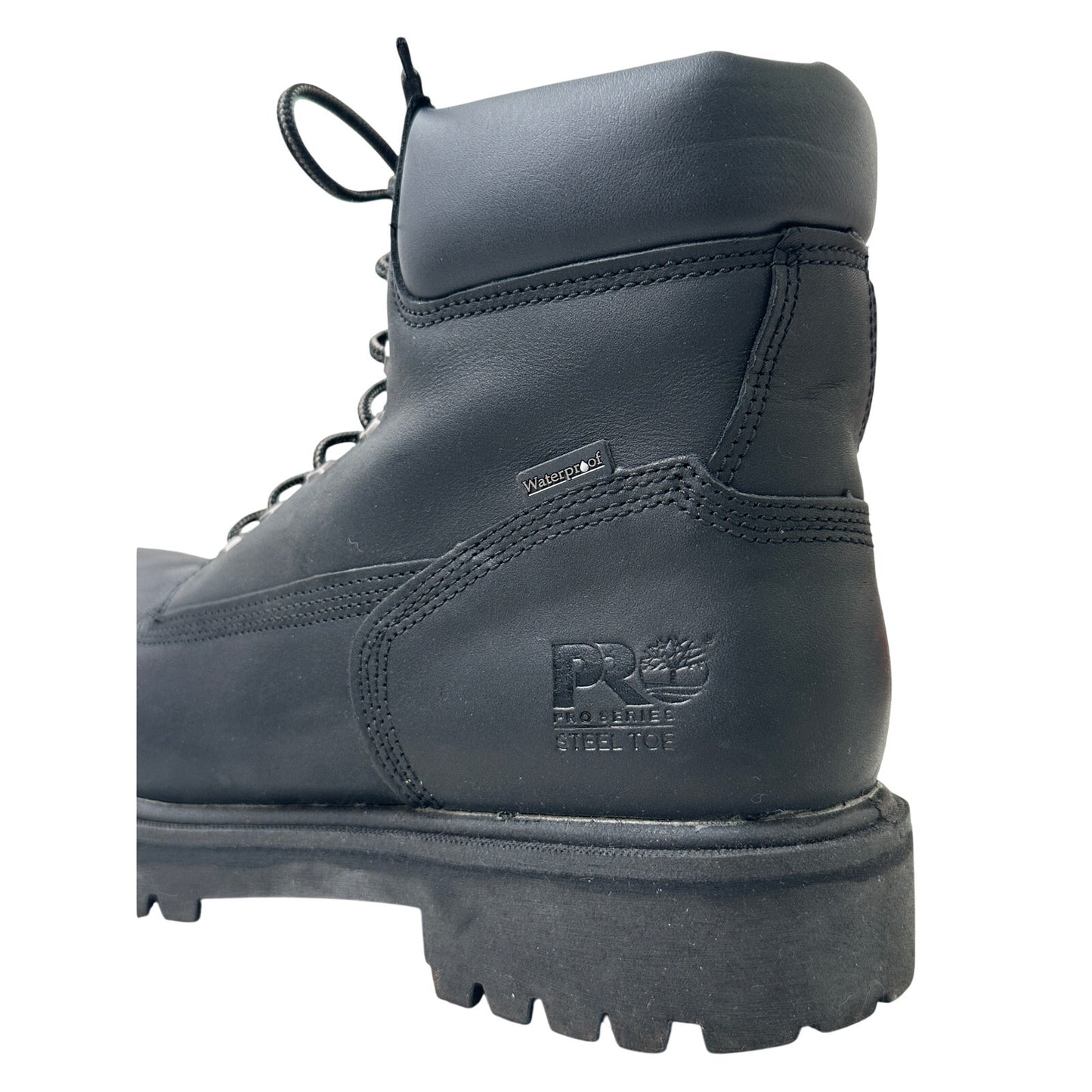 Timberland Pro Direct Attach 6" Black Waterproof Work Boots Men's Sz 13