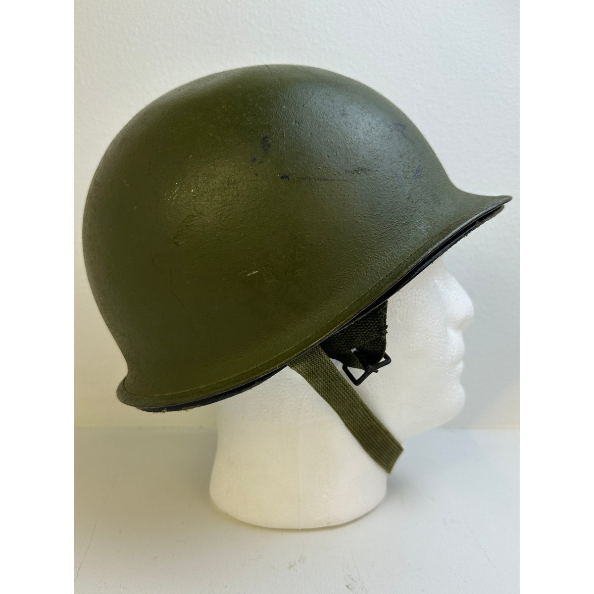 Original Vietnam War Era US Military M1 Combat Helmet with 1967 Firestone Liner