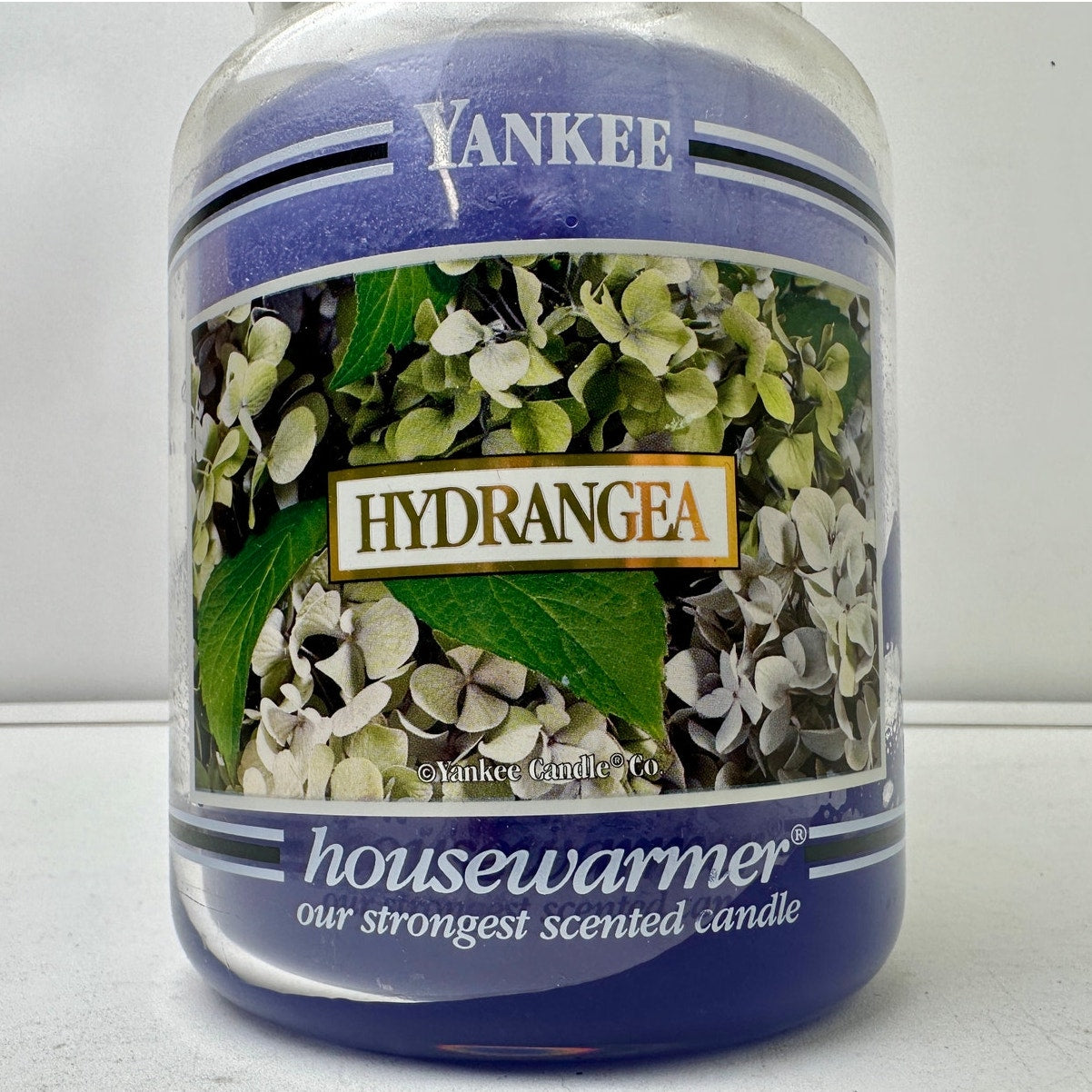 Vintage Yankee Candle Hydrangea Set | 22oz Large Jar & 2 Samplers