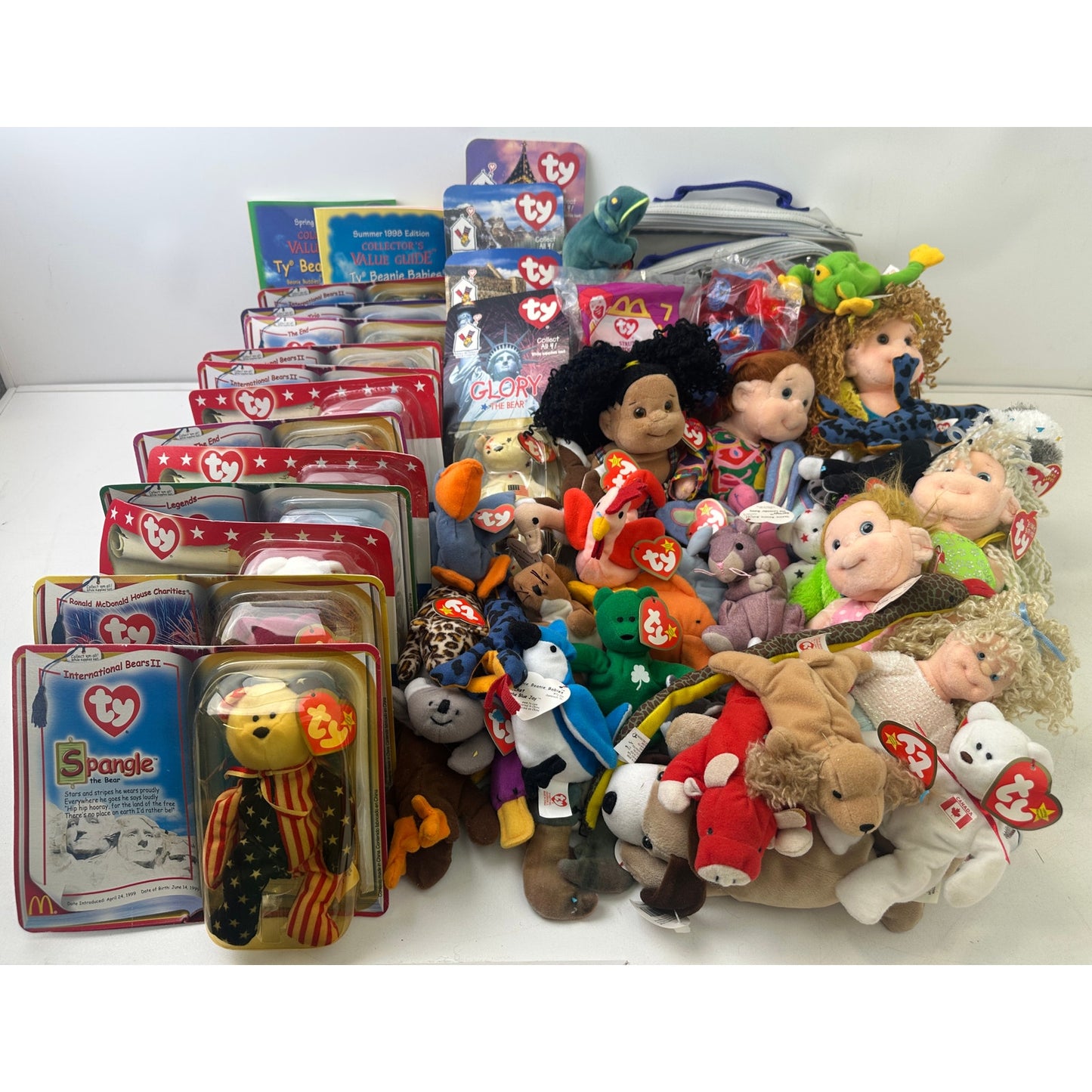 Vintage Ty Beanie Babies Lot of 60+ Items
