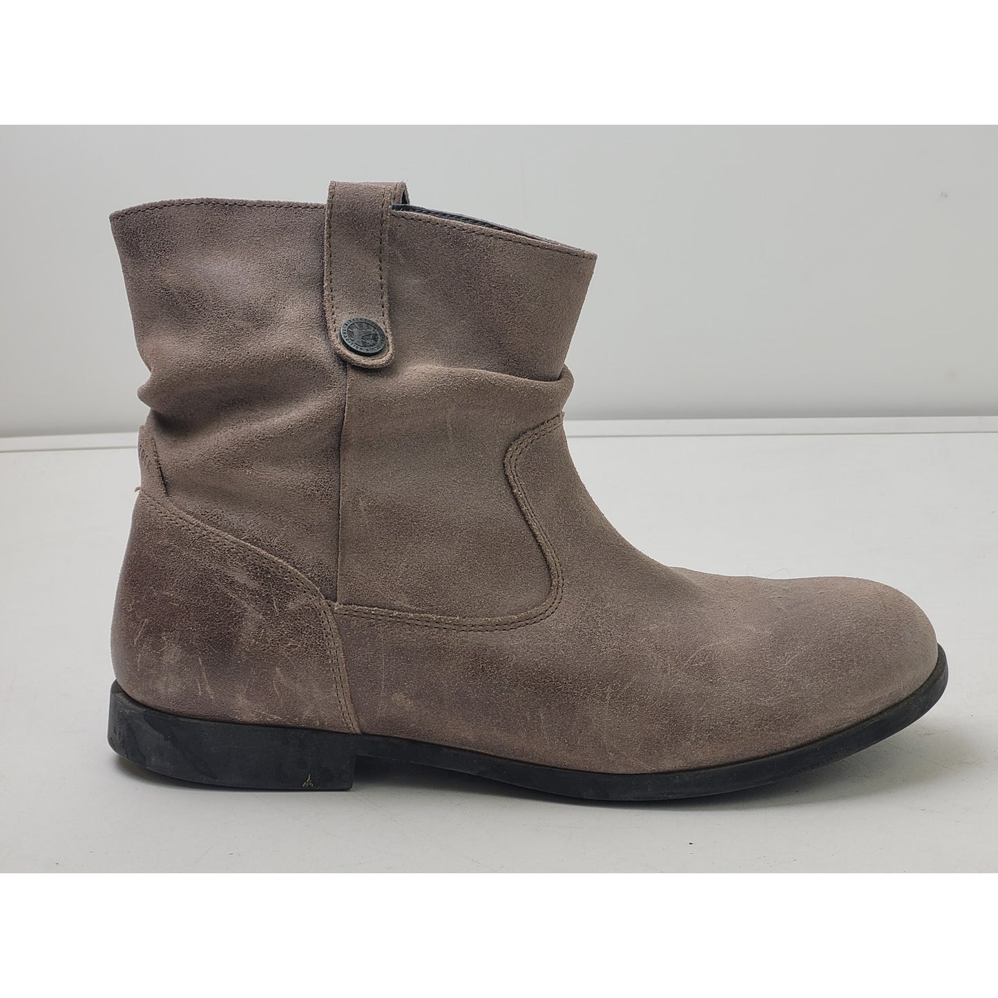 Birkenstock Boots Sarnia Slouch Waxed Suede Women's Sz 38 (7)