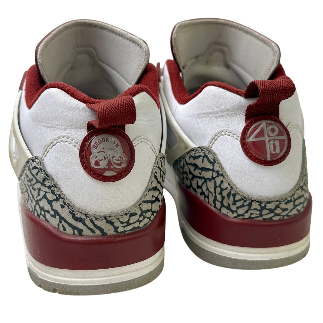 Nike Air Jordan Spizike Low ‘Team Red’ White Wolf Grey Men's Sz 9