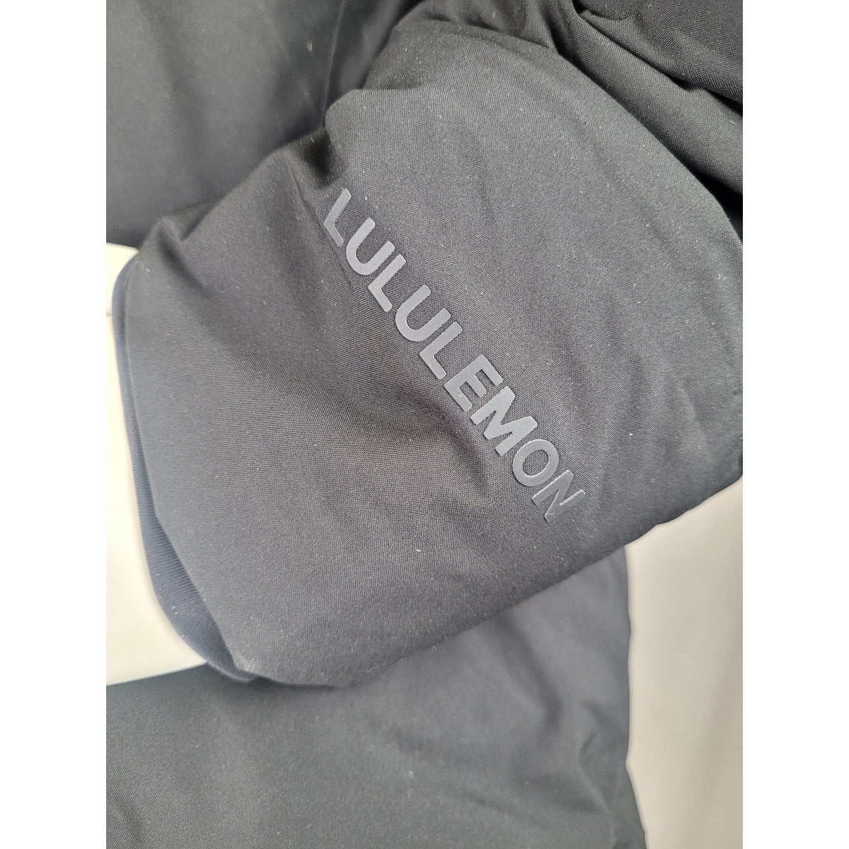 Lululemon Black Sleet Street Jacket Goose Down Puffer Women's Sz 10