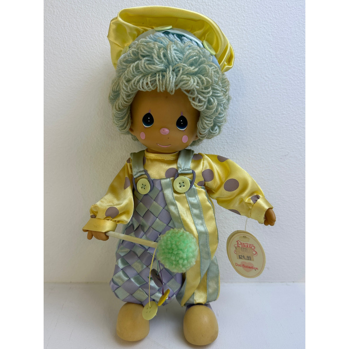 Precious Moments 1999 Buttons Limited Edition Clown Doll #1305