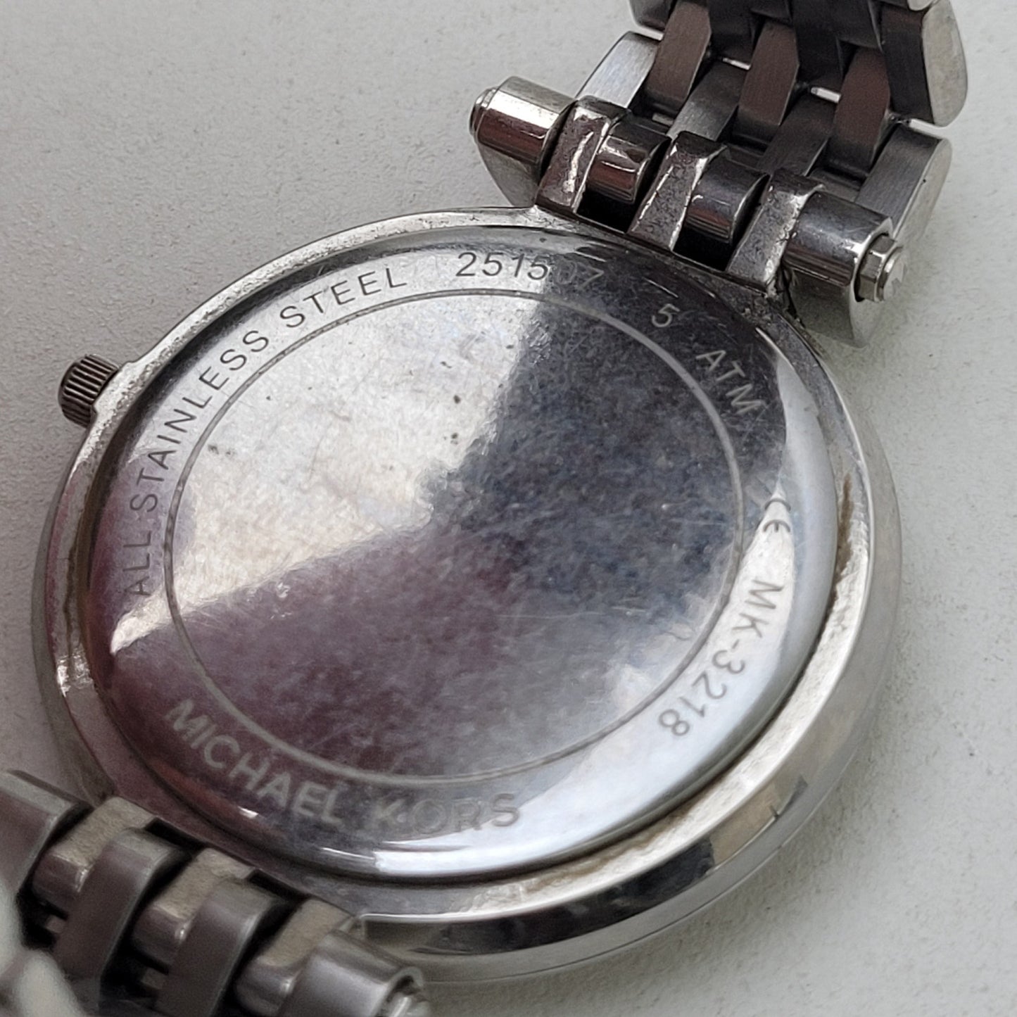 Michael Kors Darci MK3218 Women's Silver Stainless Steel Analog Dial Watch