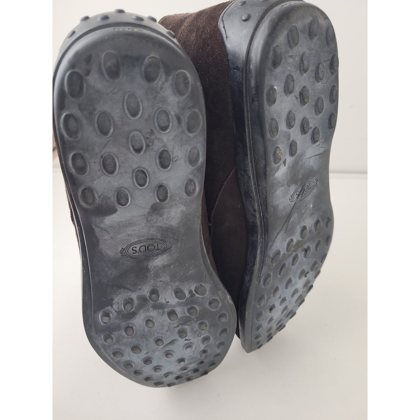 TOD'S Brown Leather Suede Chukka Boots Men's Sz UK 10/US 11 EUC