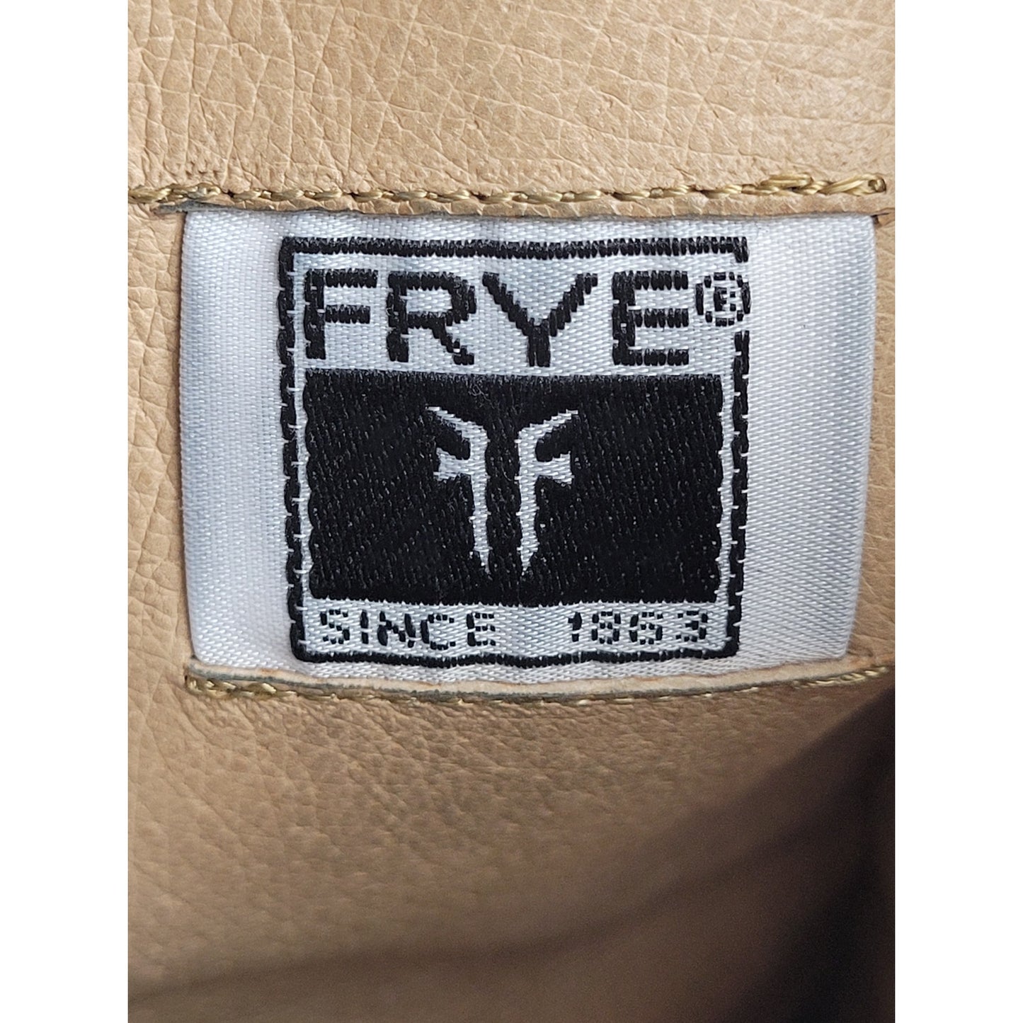 FRYE Jackie Tall Biker Riding Boot Stacked Heel Women's Sz 8