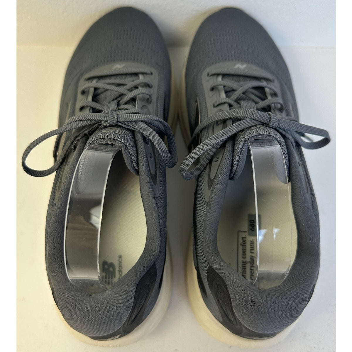 New Balance Fresh Foam 680v9 Grey Running Shoes Men's Sz 9.5