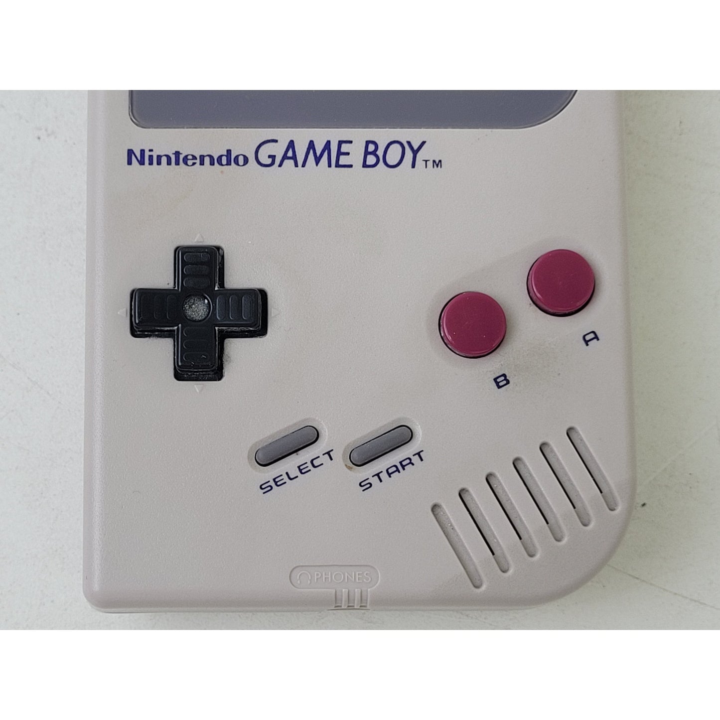 Vintage 1989 Game Boy DMG-01 w Tentris Game Cartridge | Tested & Working