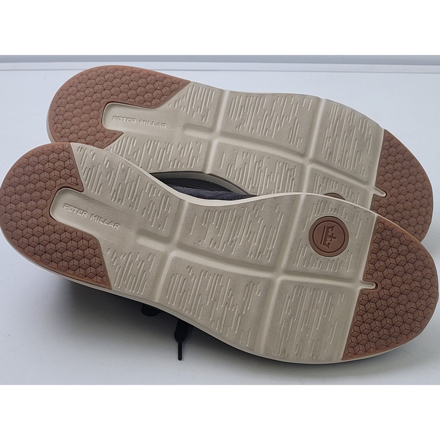 Peter Millar Brown Journeyman Suede Sneaker Comfort Shoes Men's Sz 13