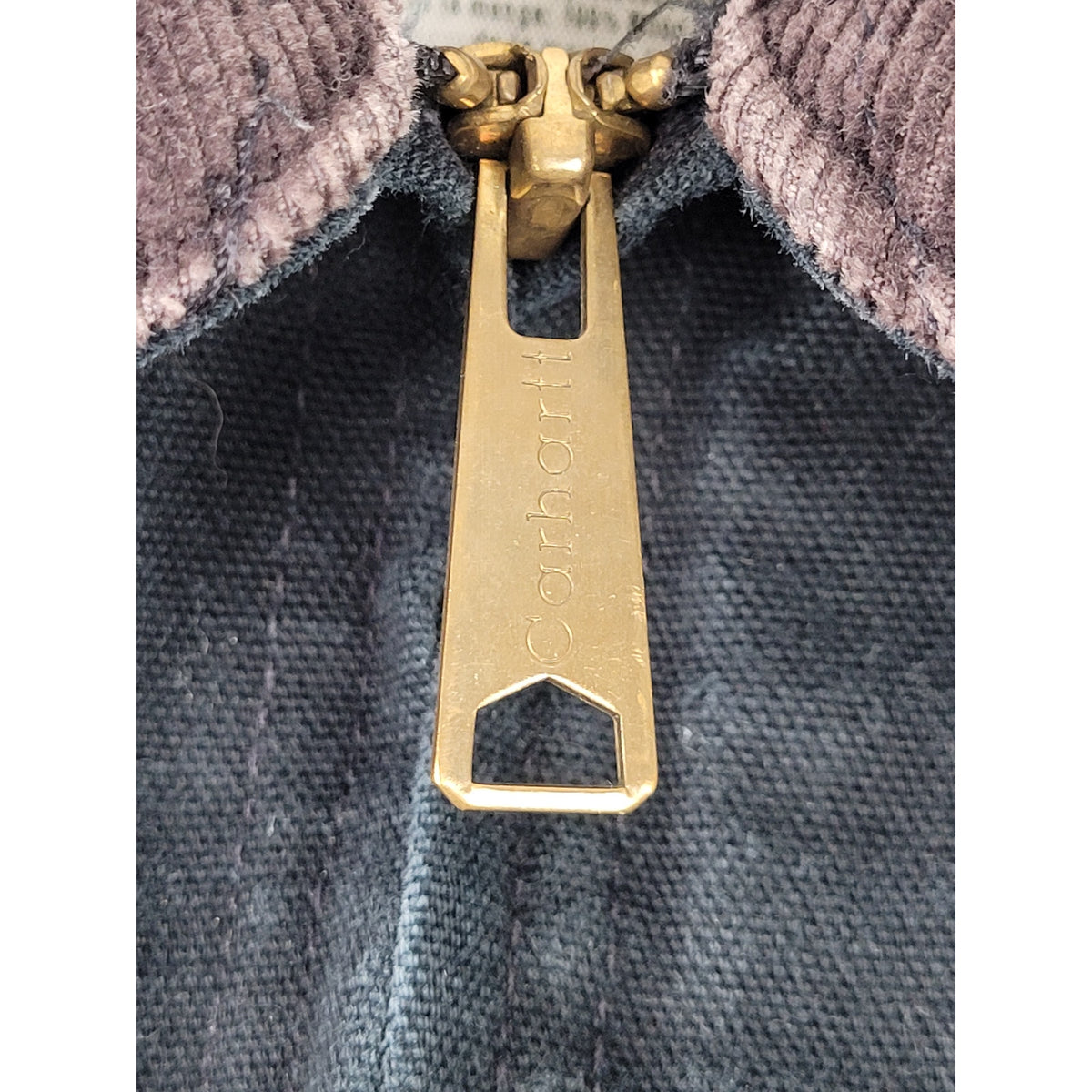 Vintage Carhartt J01 BLK Blanket Lined Detroit Jacket Sz 42 Regular Made in USA