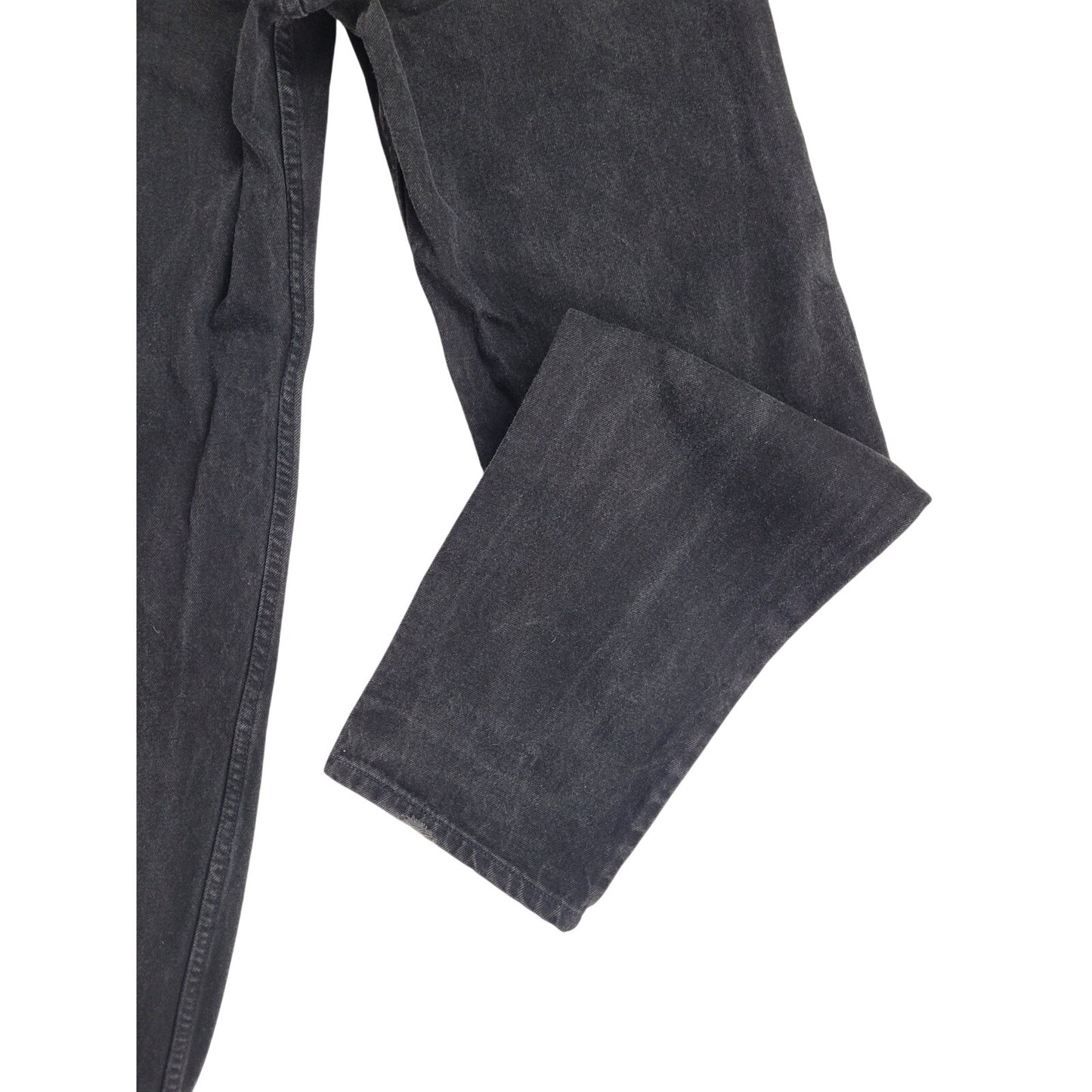 Vintage 90s Levi's 550 Orange Tab Black Relaxed Fit Jeans Men's Sz 36 X 34