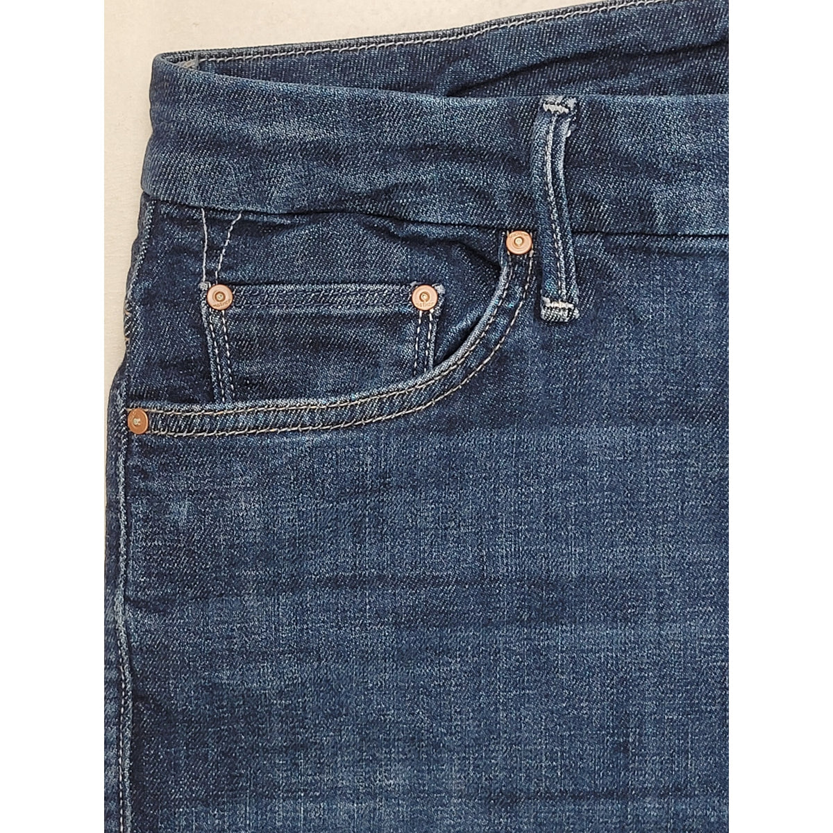 MOTHER High Waisted Looker Medium Wash Skinny Jeans | Women's Sz 31