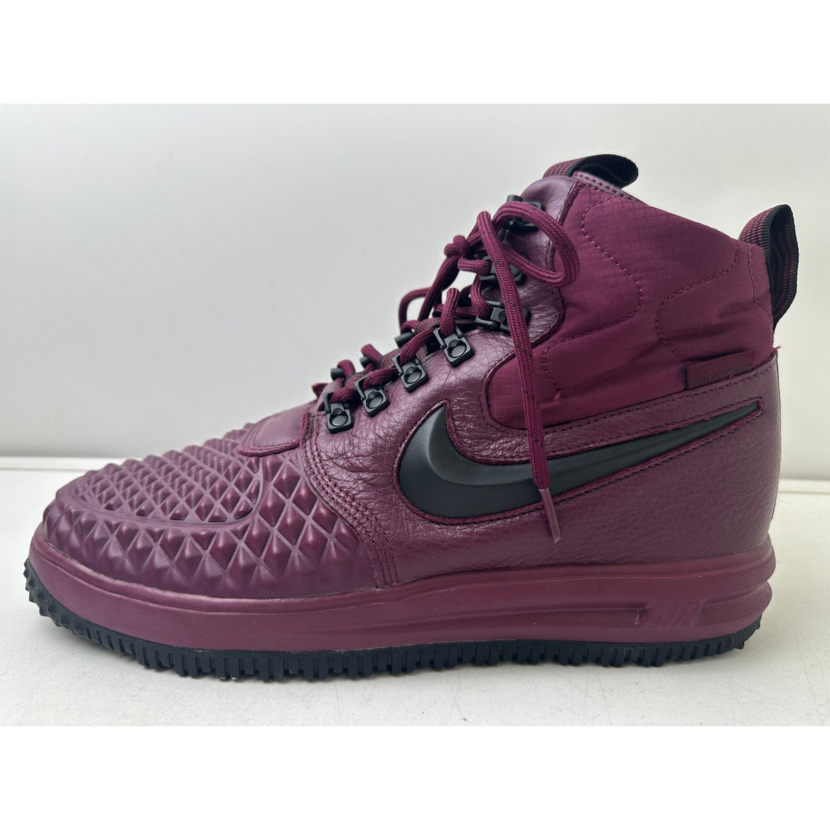Nike Lunar Force 1 Duckboot '17 Bordeaux / Black Sneakers Men's Sz 10