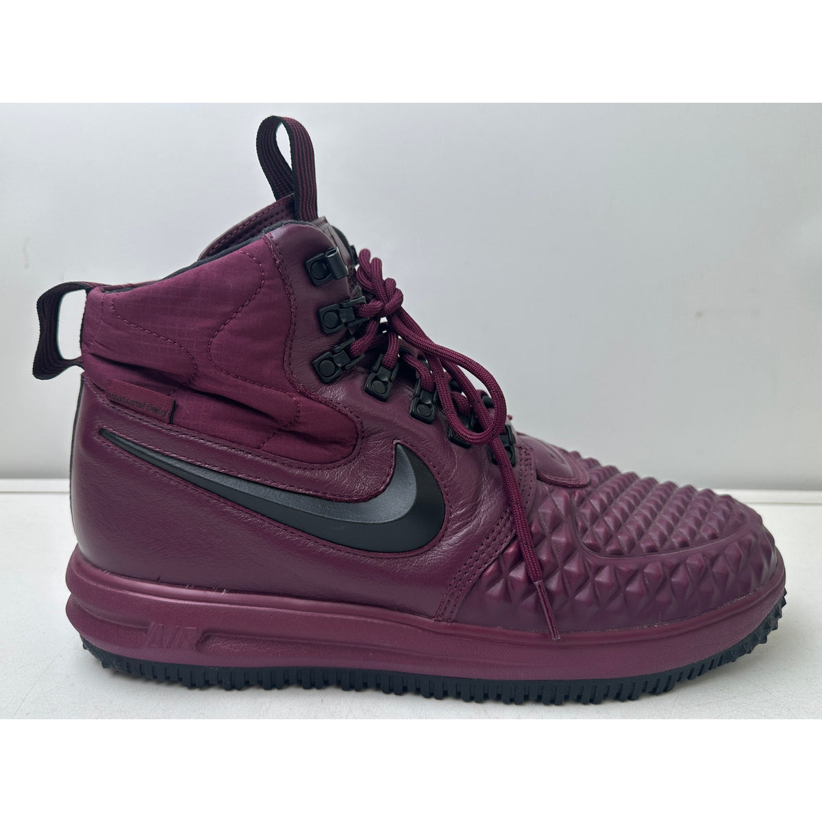Nike Lunar Force 1 Duckboot '17 Bordeaux / Black Sneakers Men's Sz 10