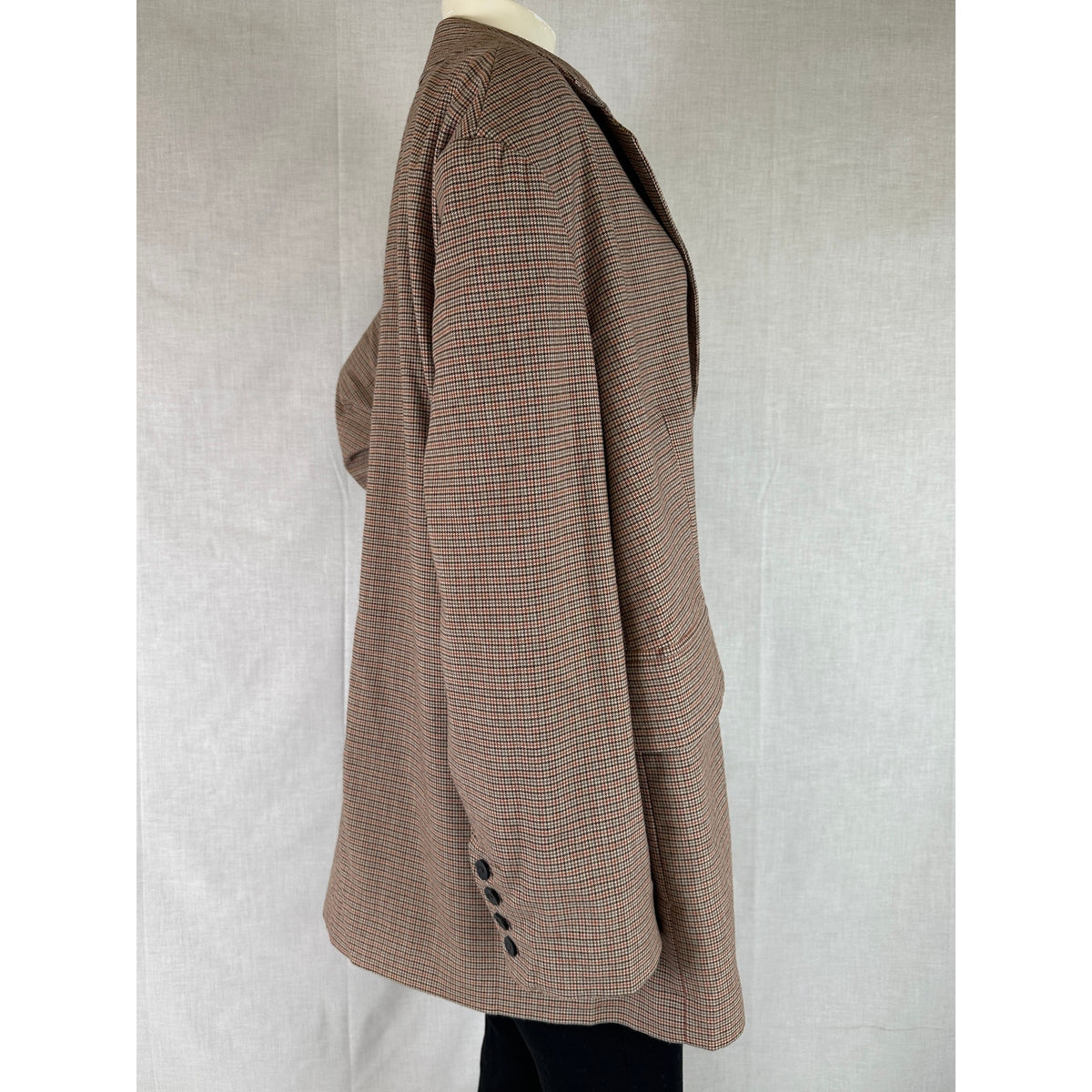 Free People Reggie Oversize Blazer in Ginger Combo Women's Sz S NWT