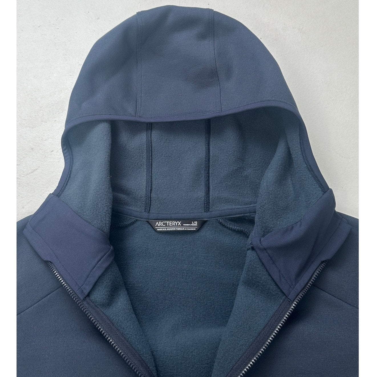 Arc'teryx Kyanite Zip-up Hooded Jacket Women's Sz L