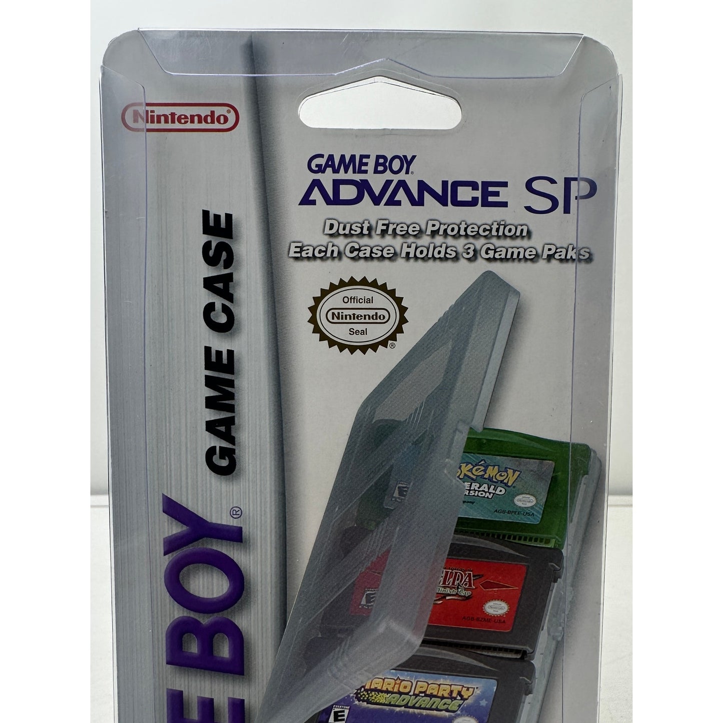Official Nintendo Game Boy Advance Game Case 3-pack Sealed