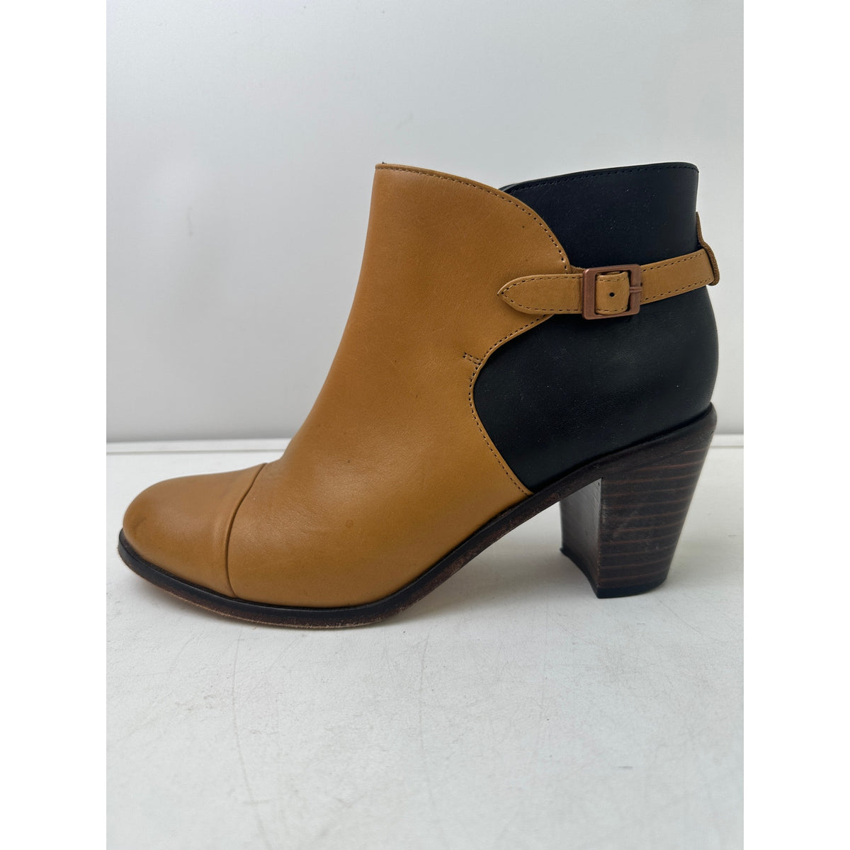 Wolverine 1000 Mile x Samantha Pleet Bonny Two-Tone Leather Ankle Boots Sz 9