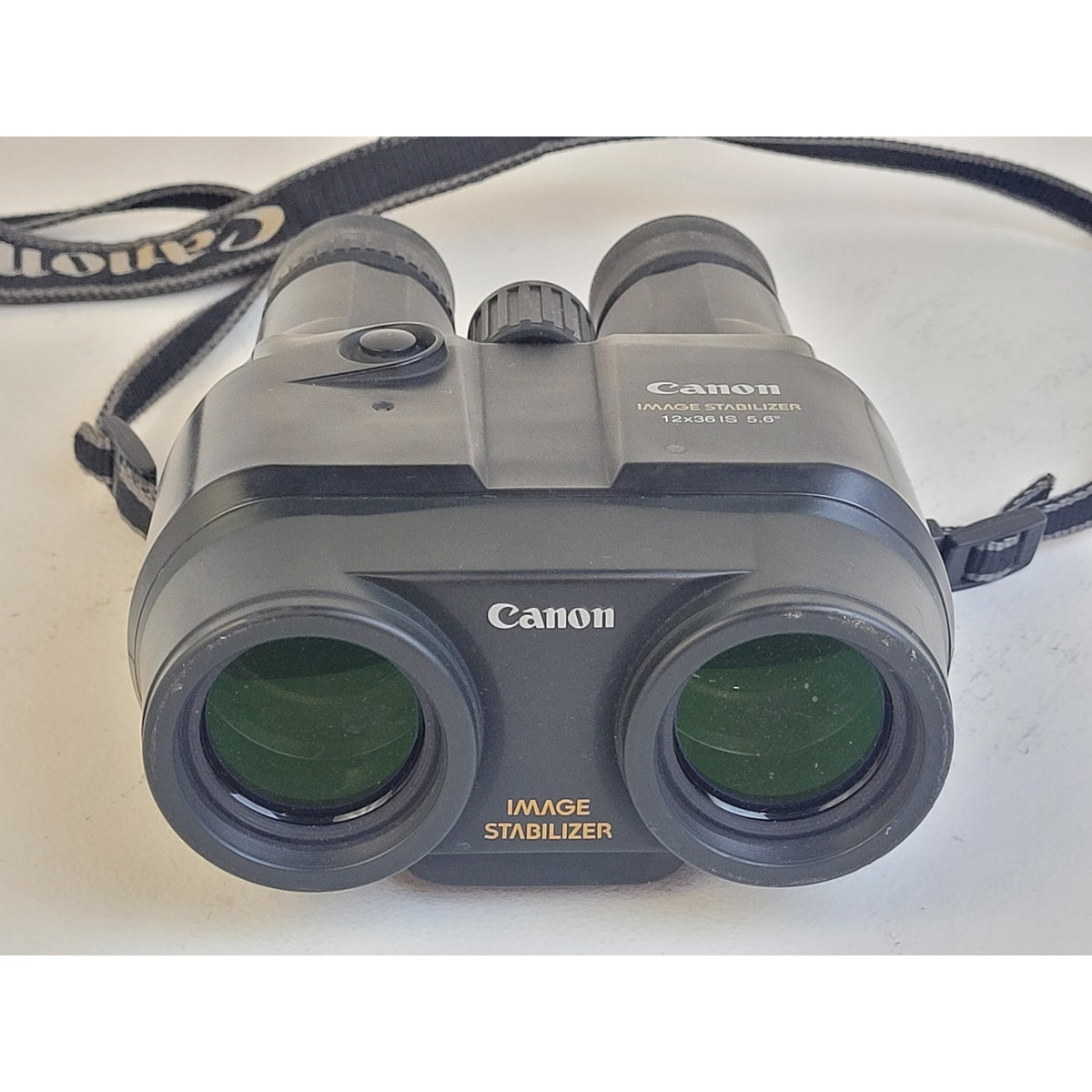 Canon 12x36 IS Image Stabilizer Binoculars w Strap Made in Japan