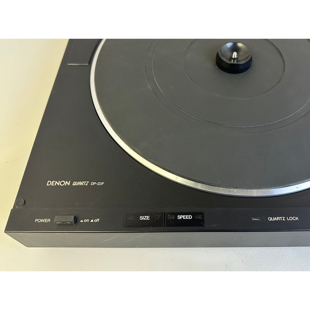 Vintage Denon DP-23F Fully Automatic Direct Drive Turntable | Power Tested