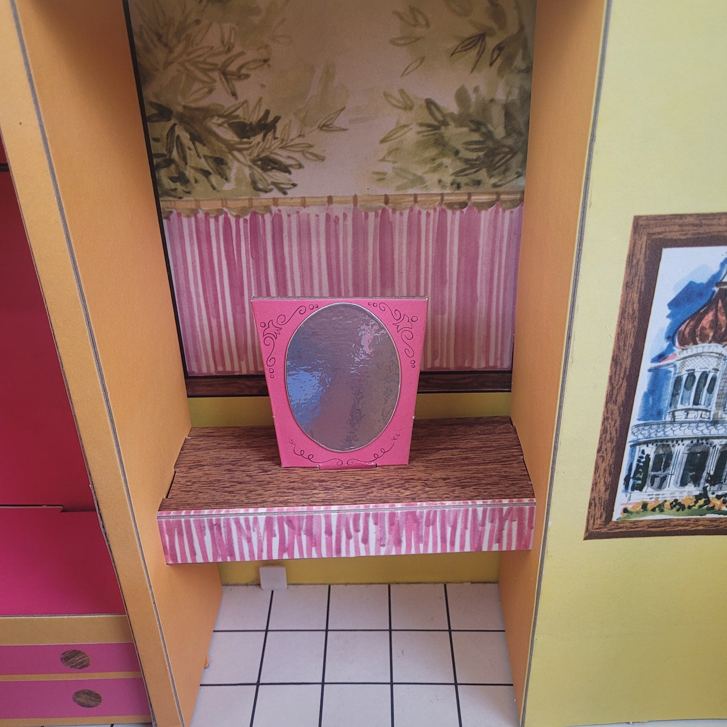 1962 Mattel Vintage Barbie Dream House with Furniture & Accessories