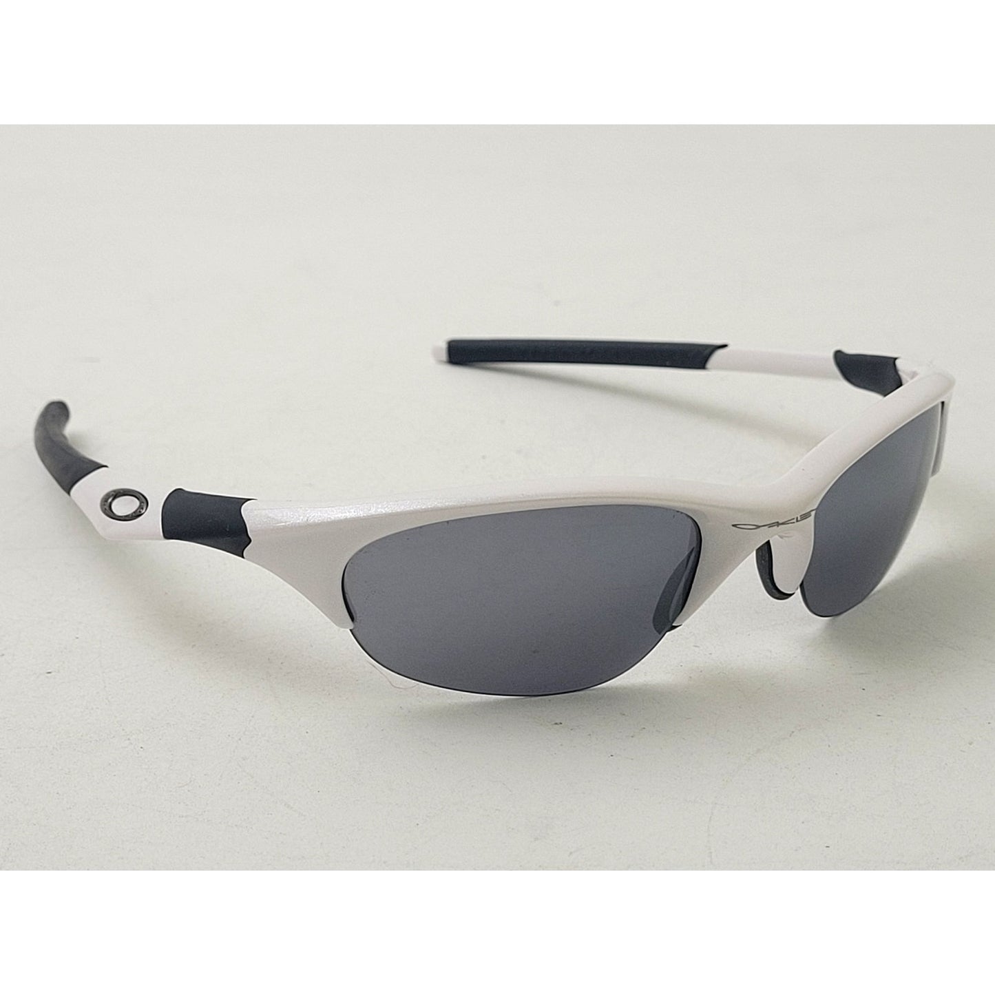 Oakley Flak Wrap White Half Rim Sports Glasses Made in USA