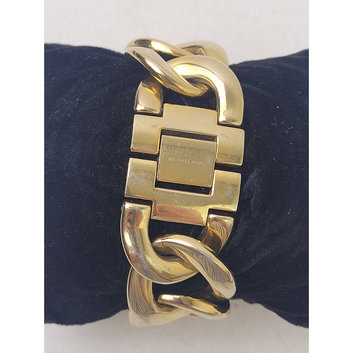 Michael Kors MK3131 Gold-tone Stainless Steel Chucky Chain Link Women's Watch