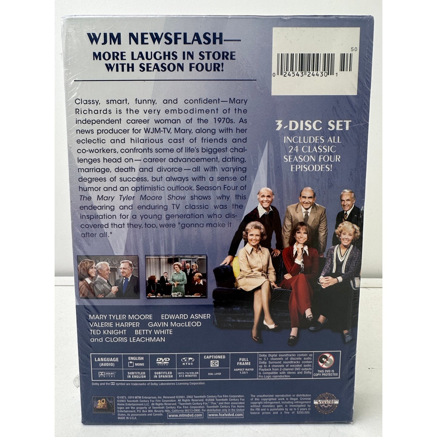 The Mary Tyler Moore Show Complete Seasons 1-4 DVD Box Set Lot Sealed In Box