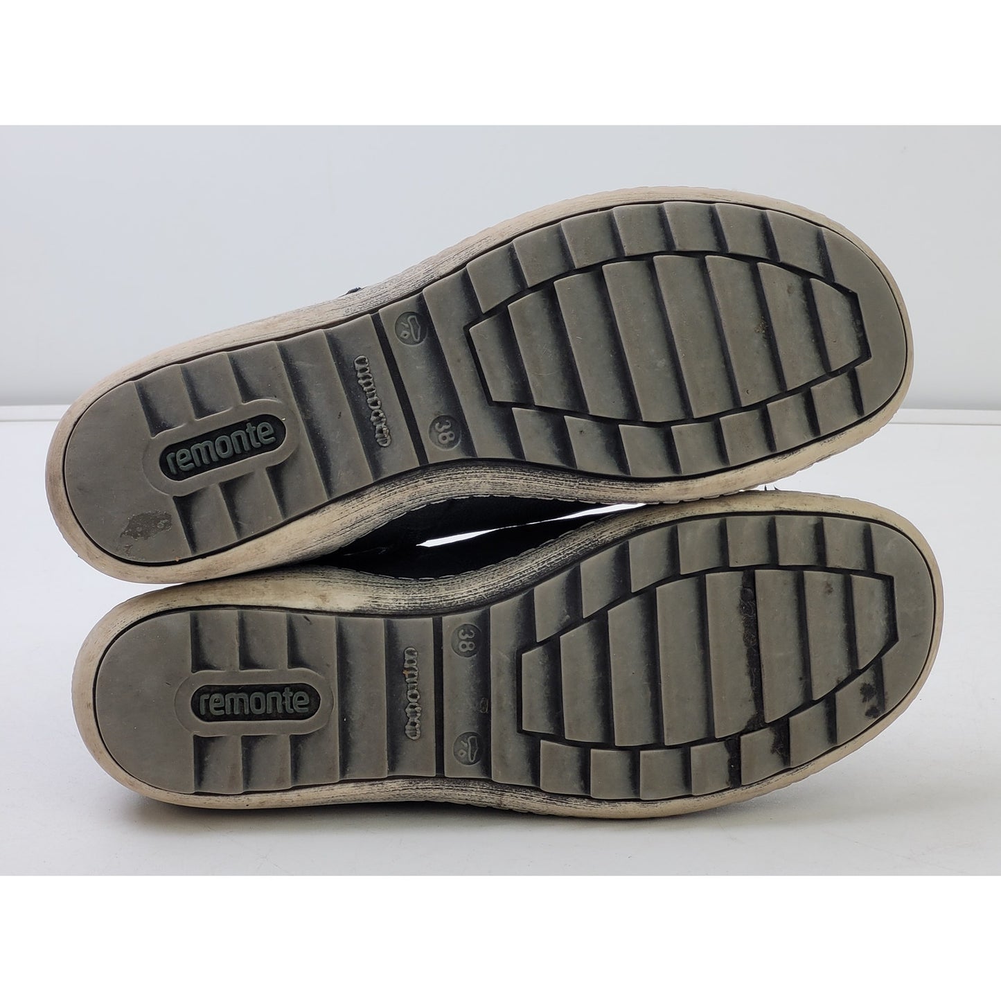 Remonte Women's Liv 86 Ankle Boots Black Leather Women's Sz 38/7.5