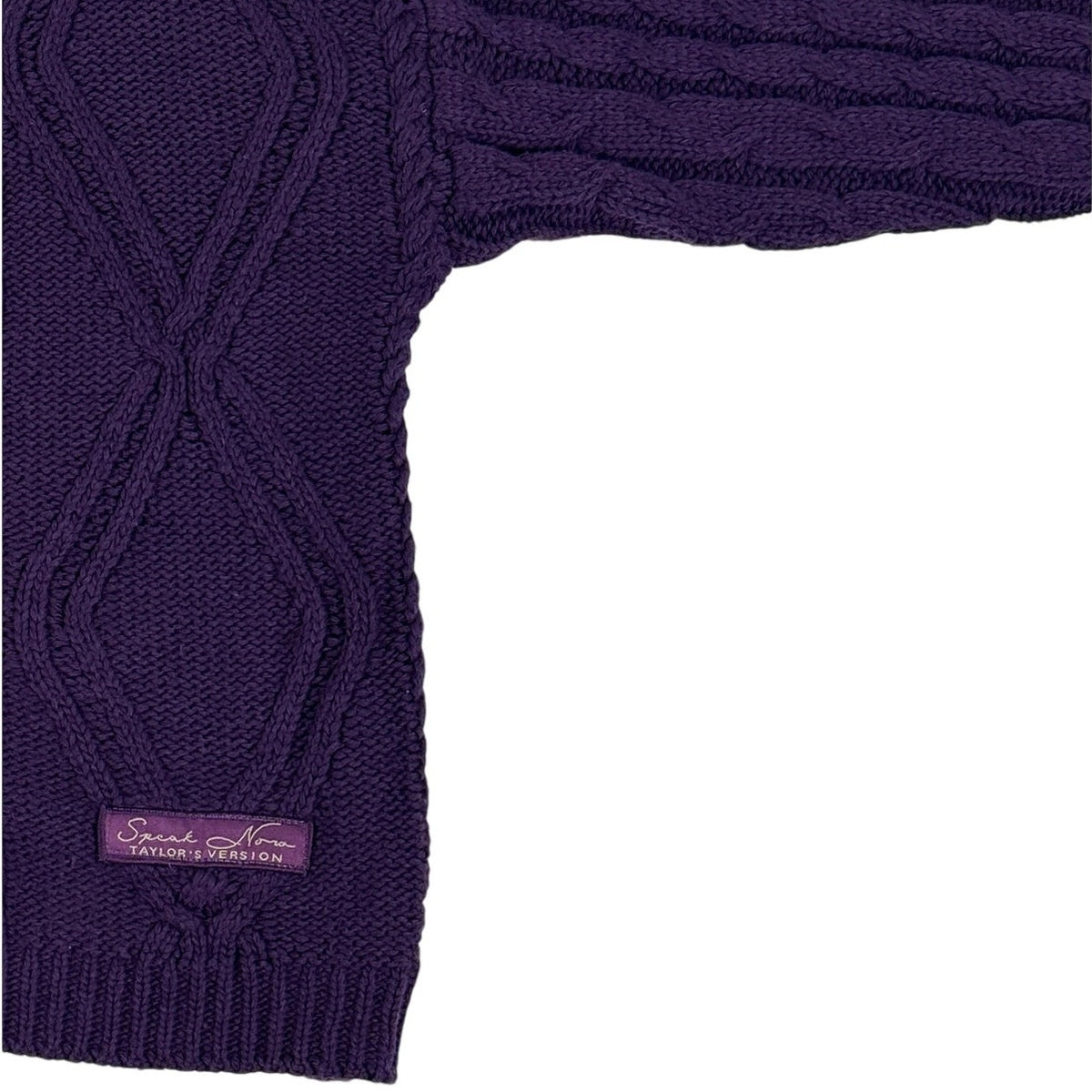 Official Taylor Swift Speak Now Taylor's Version Purple Cardigan Women's Sz XS/S