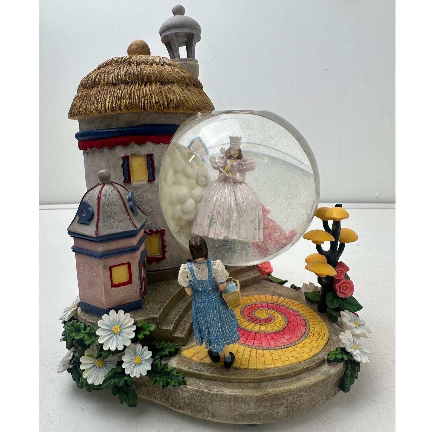 Vintage San Francisco Music Box Co. Wizard of Oz Glinda's Arrival Musical Waterglobe