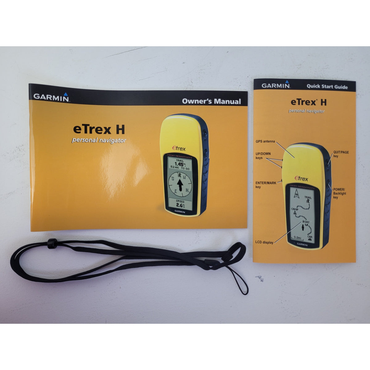 Garmin eTrex H Handheld GPS Receiver Yellow | New in Open Box