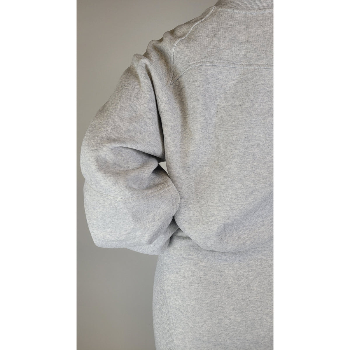 Lululemon Scuba Long Sleeve Dress Heathered Core Ultra Light Grey Women's Sz 4