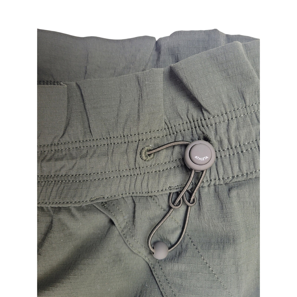 Athleta Trekkie Parachute Pant Olive Green Women's Sz XL NWT