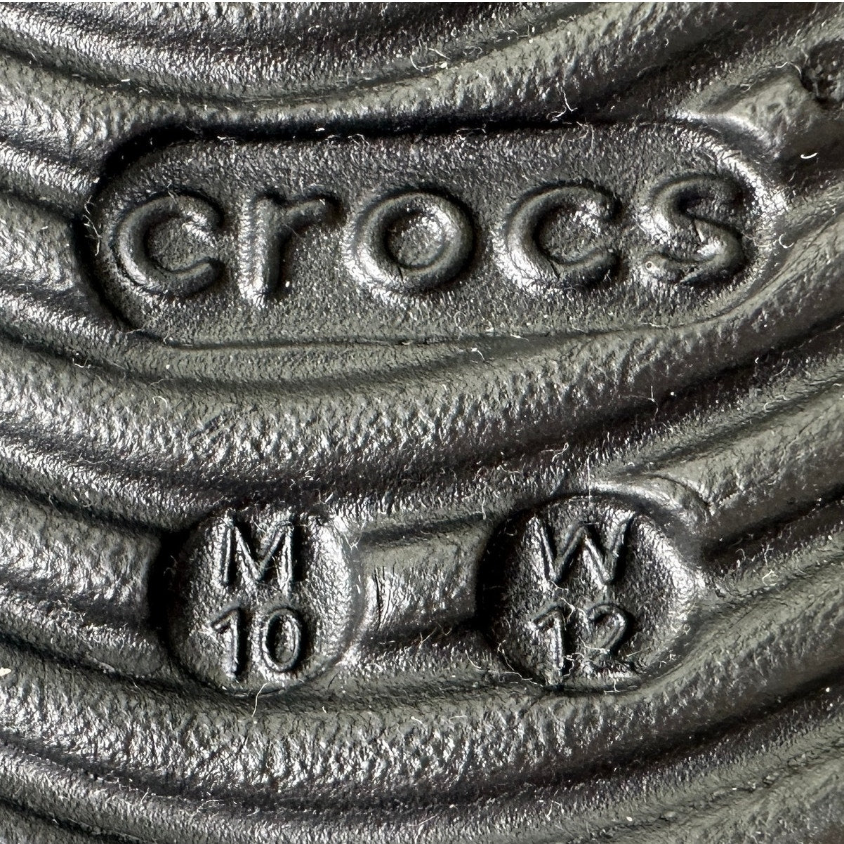 Crocs Black Unisex Mellow Recovery Slide Sandals NWT Men's 10 / Women's 12