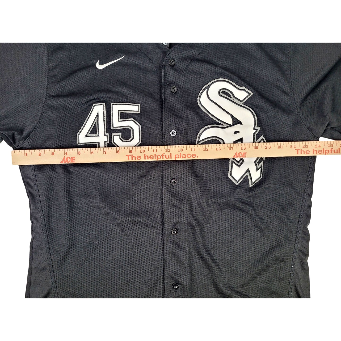 Nike Chicago White Sox Black Jersey #45 Michael Jordan Men's Sz XL