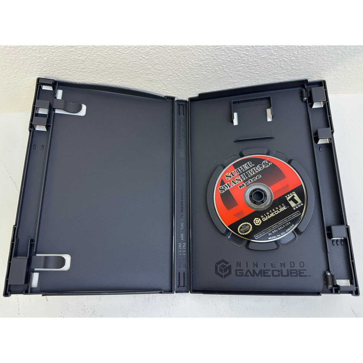 Super Smash Bros. Melee Nintendo GameCube, Player's Choice Case & Disc Untested