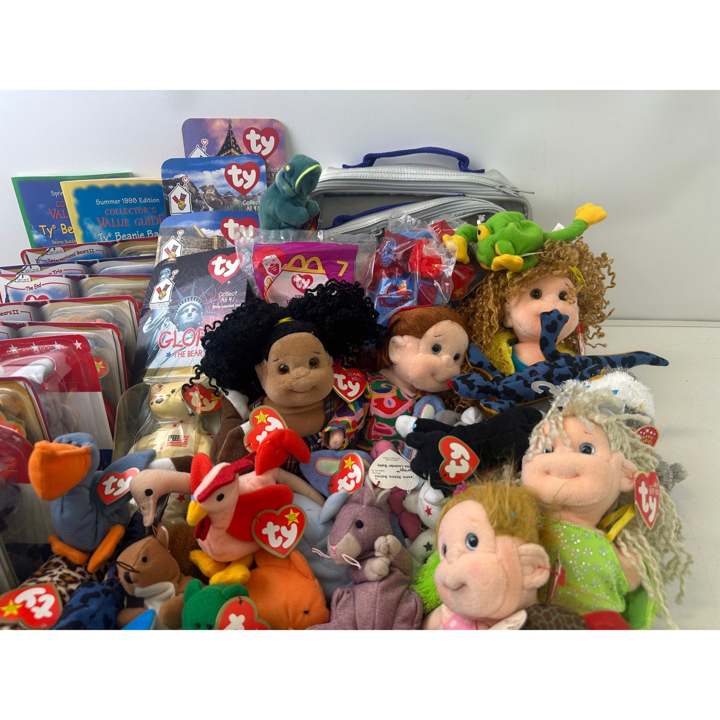 Vintage Ty Beanie Babies Lot of 60+ Items