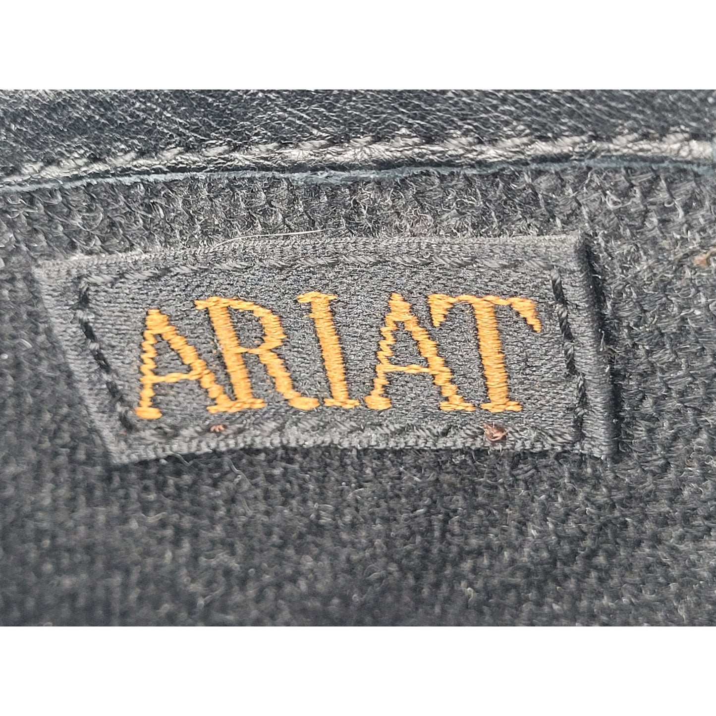 Ariat Black Leather Lace-up Kiltie Roper Boots Men's Sz 11