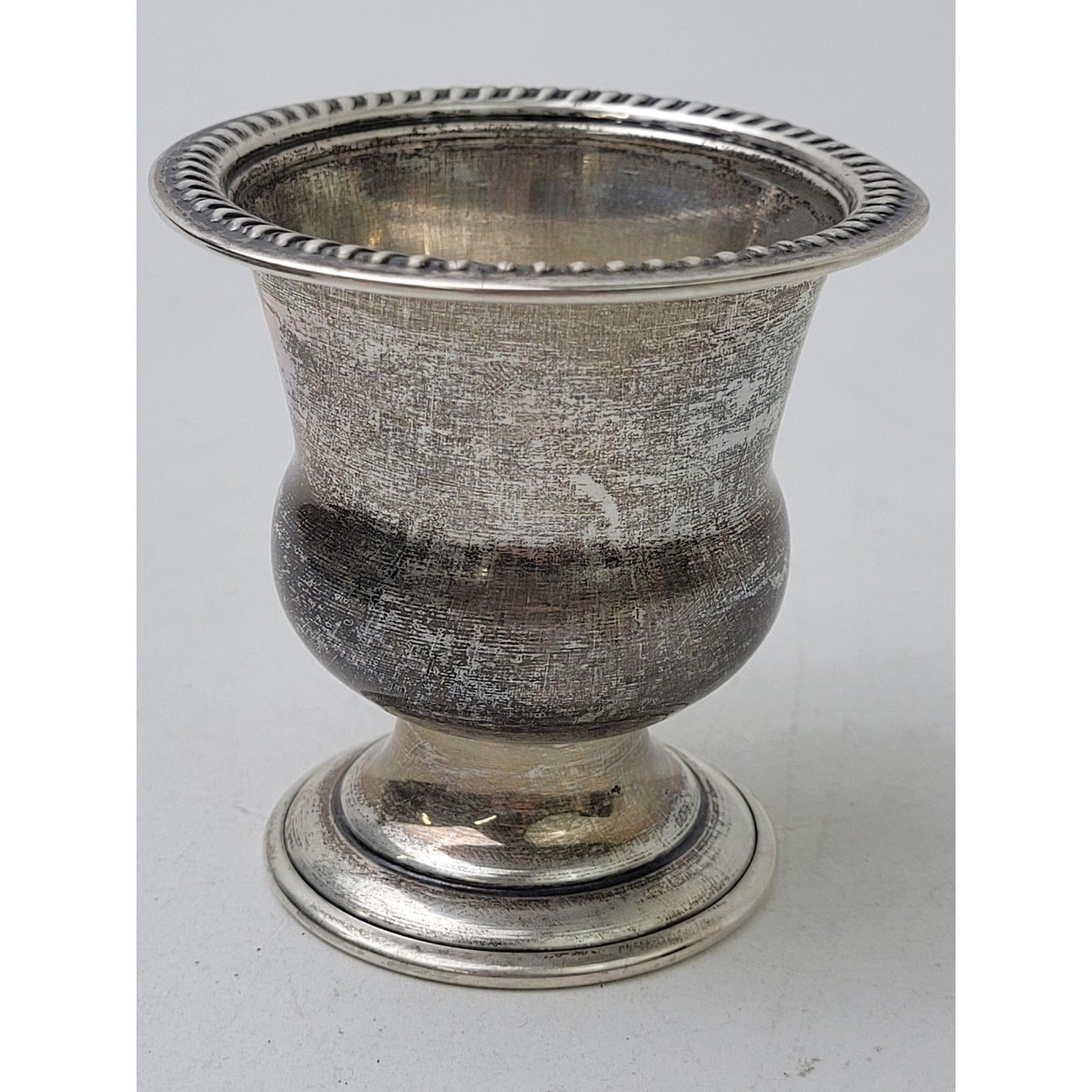Vintage Sterling Silver Mini Vase Urn Toothpick Holder | 2 5/8" H | 32.10 grams