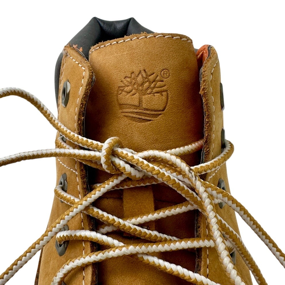 Timberland EK 2.0 6-Inch Wheat Nubuck Lace-Up Sneaker Boots Youth Sz 5