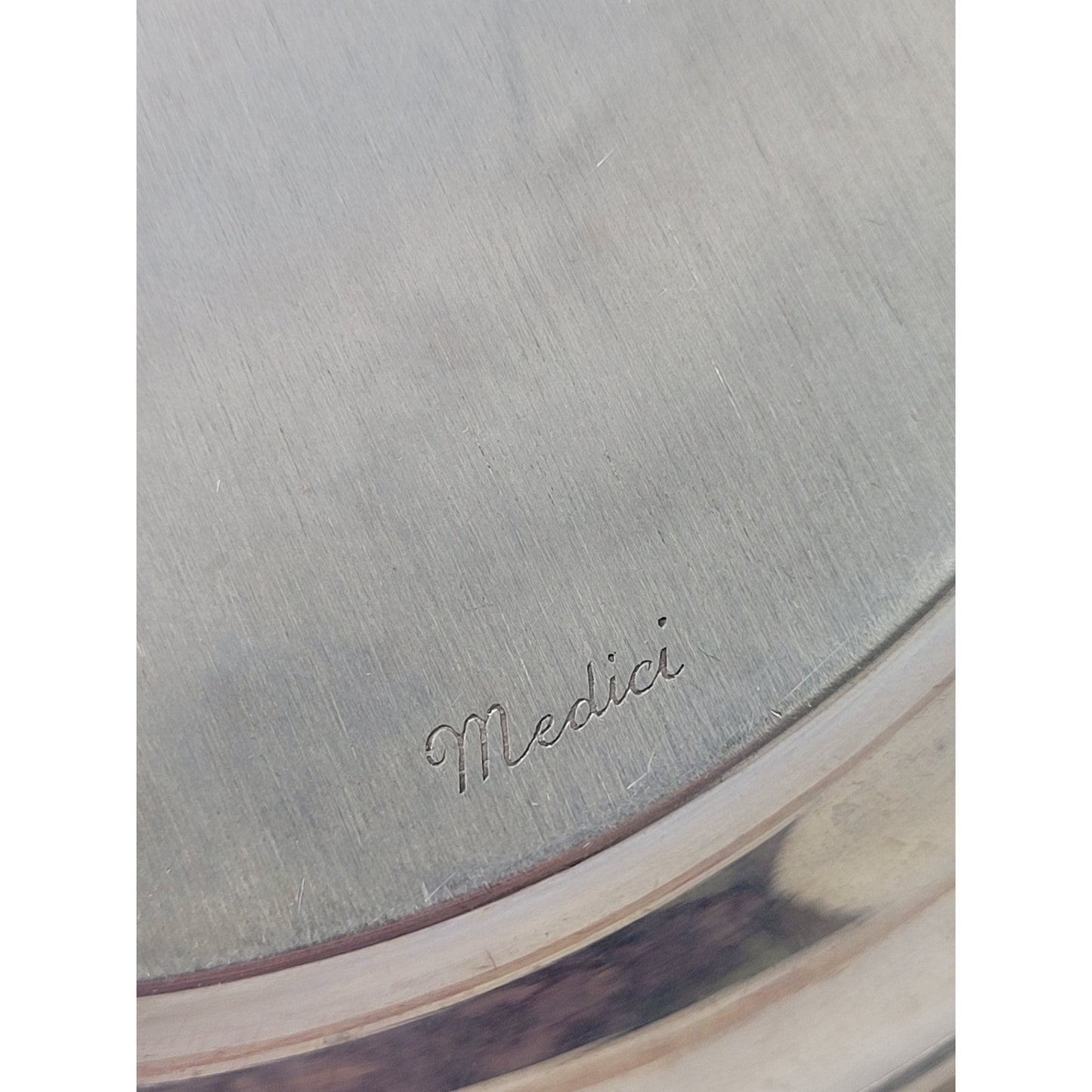 Medici Sterling Silver 10" Diameter Bowl w Decorative Trim 2 1/8" H | 10.5 Oz