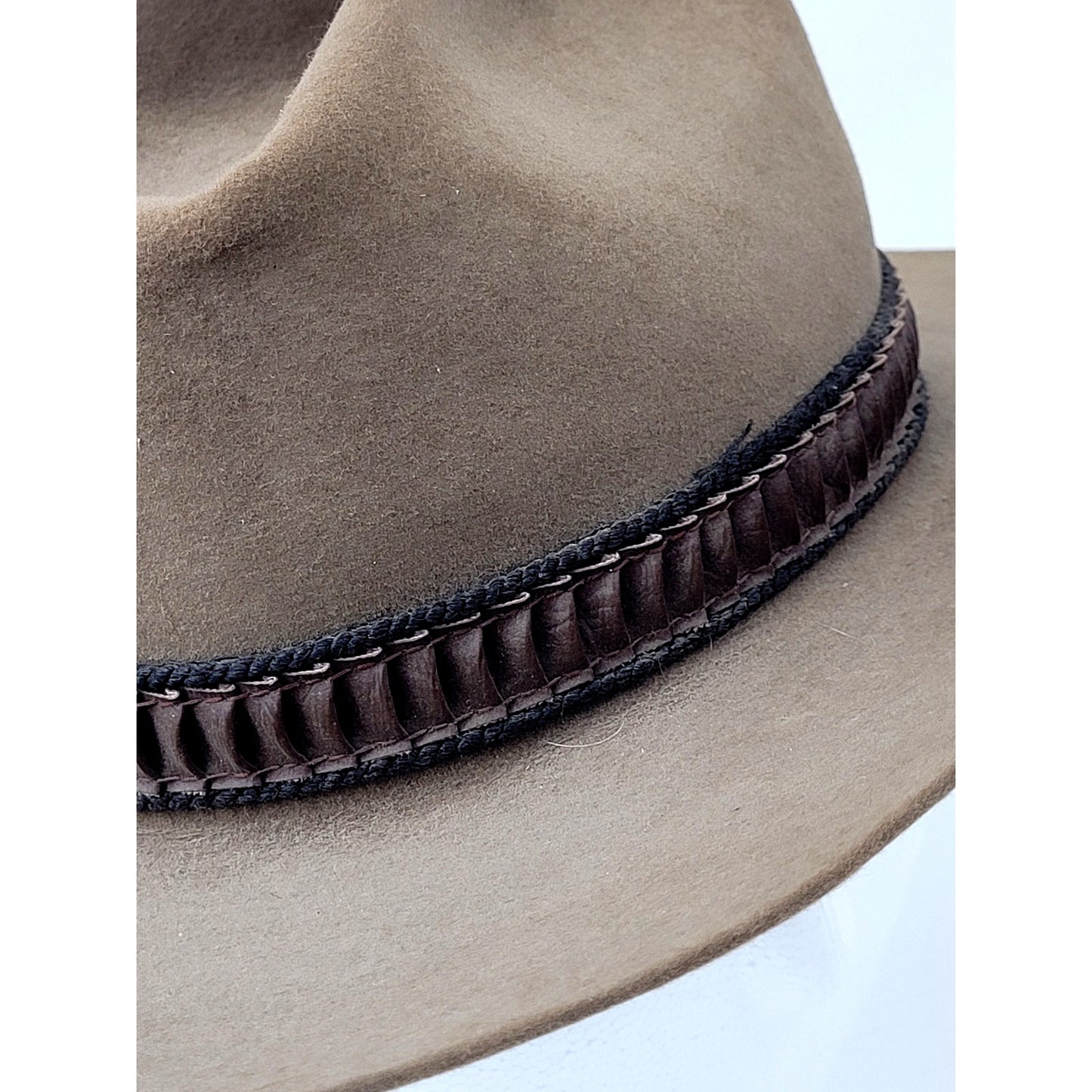 Vintage Stetson Beaver Rancher Cowboy Hat Sz 6 3/4