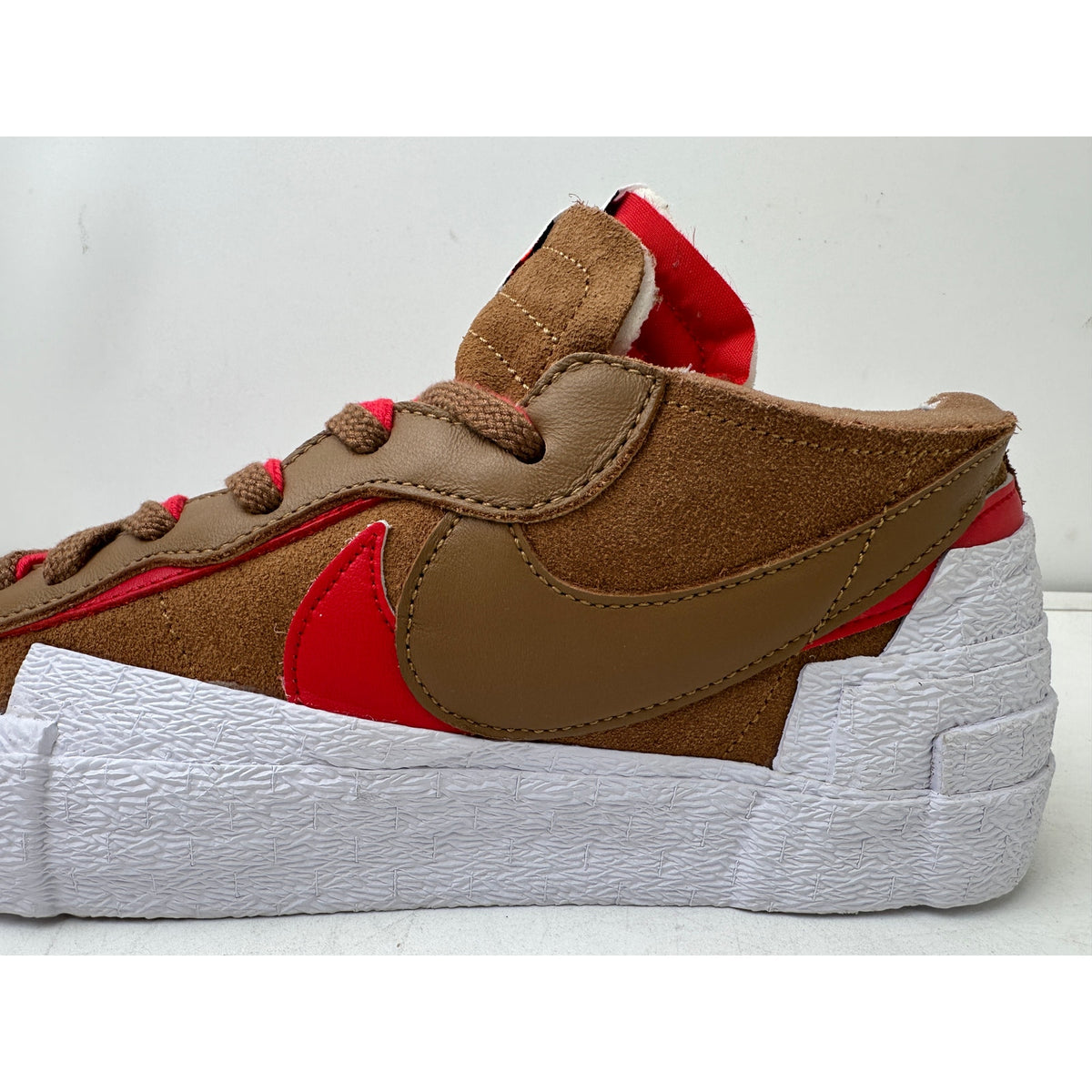 Nike Blazer Low x Sacai British Tan Sneakers Men's Sz 11