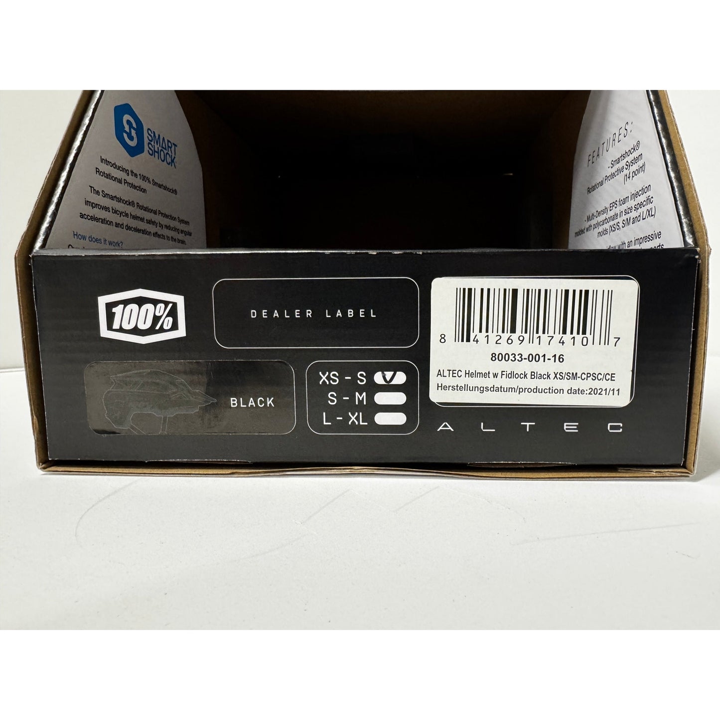 Altec Helmet w Fidlock Buckle Black Sz XS/S