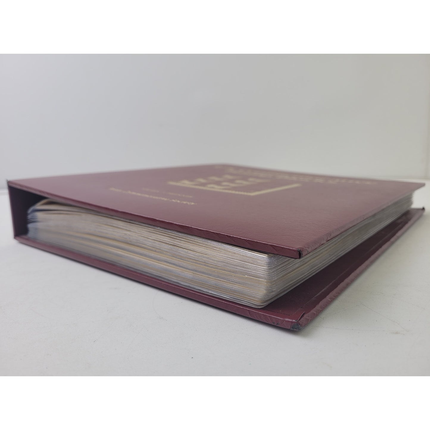 Vintage 1964-1987 Officially-Numbered U.S. Commemorative Stamp Blocks Album
